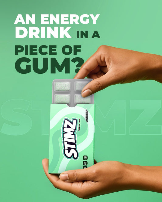 Stimz® Energy Gum Spearmint Rush